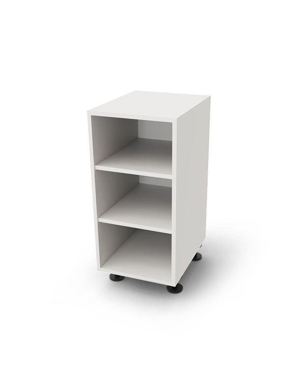 Horní skříňka otevřená, 40 cm, výška 39 cm