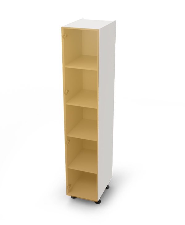 Vysoká skříňka s dvířky, 40 cm