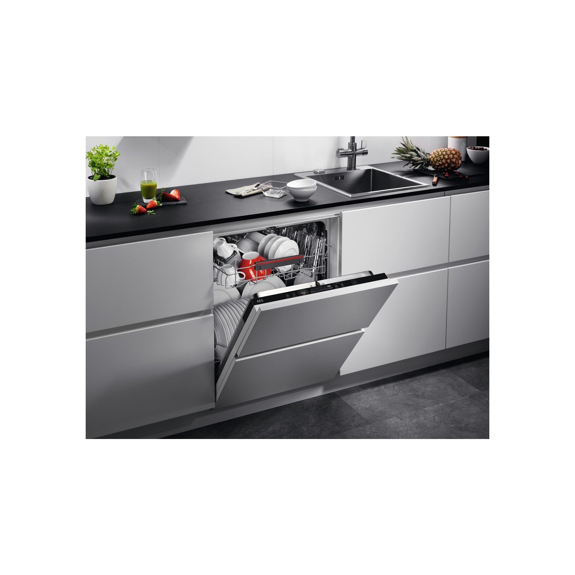 AEG Mastery SatelliteClean FSB5360CZ - Myčka nádobí - plně integrovaná 60 cm