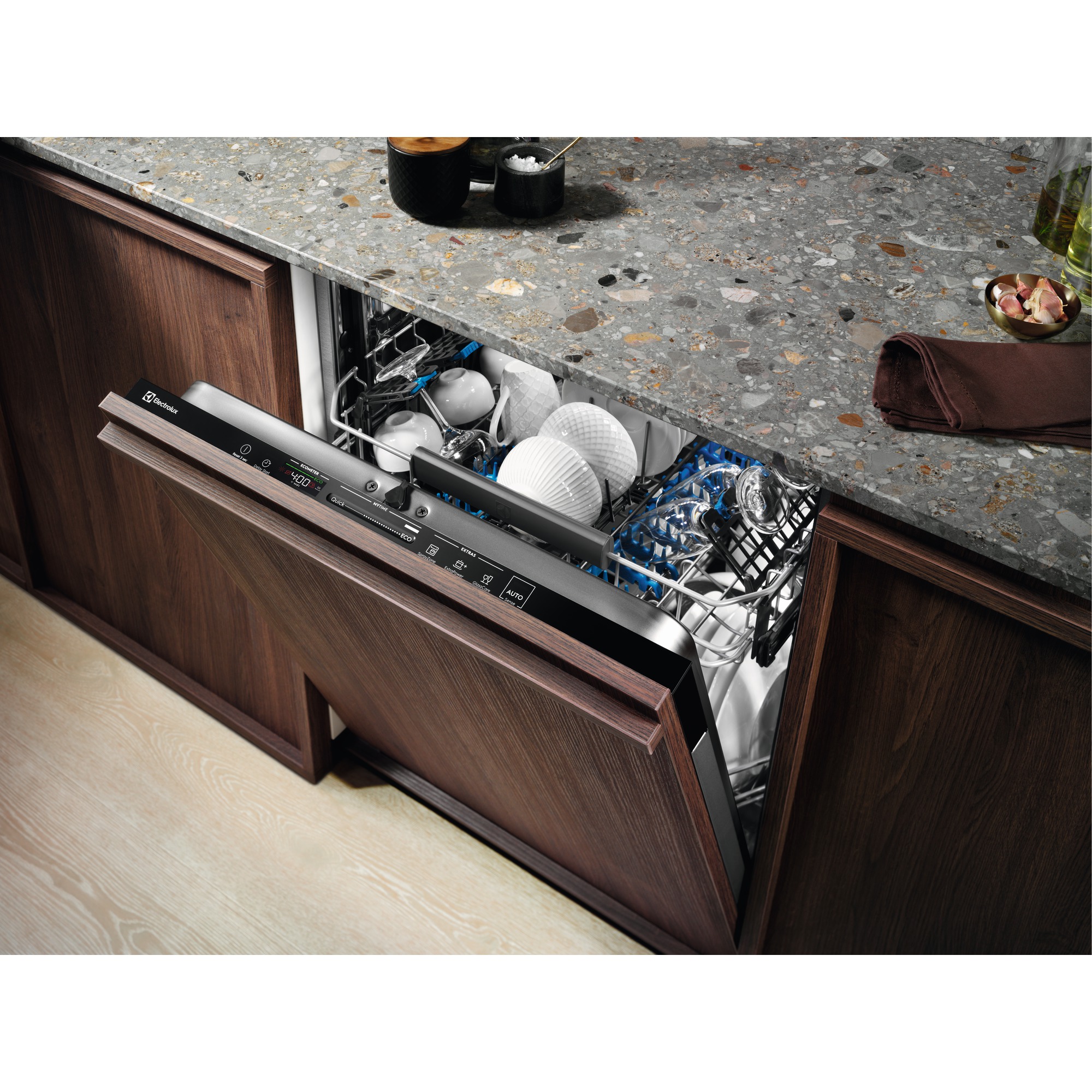 Electrolux 700 SENSE QuickSelect EEQ67410W - Myčka nádobí - plně integrovaná 60 cm