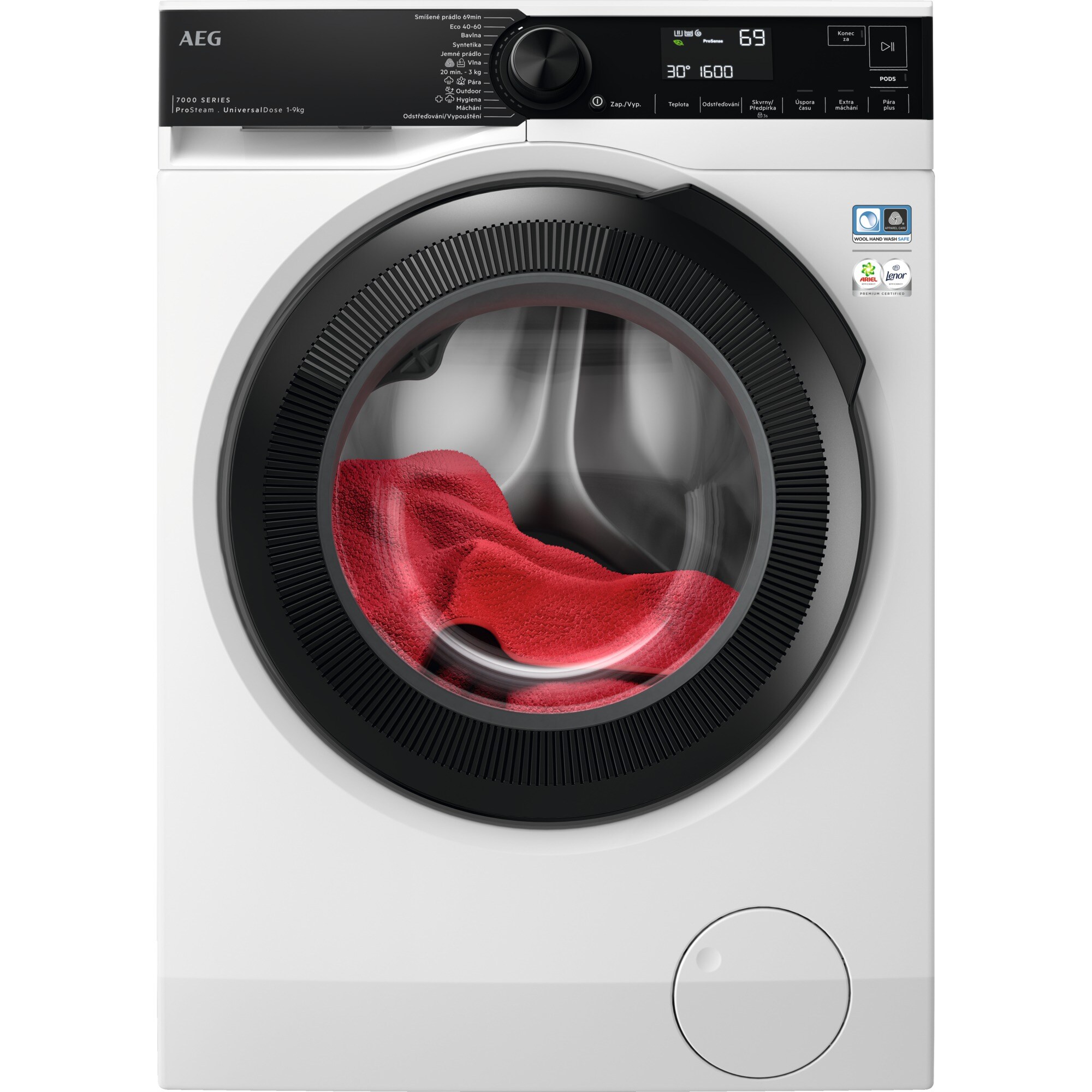 AEG 7000 ProSteam® UniversalDose LFR73964VC - Pračka předem plněná - hluboká