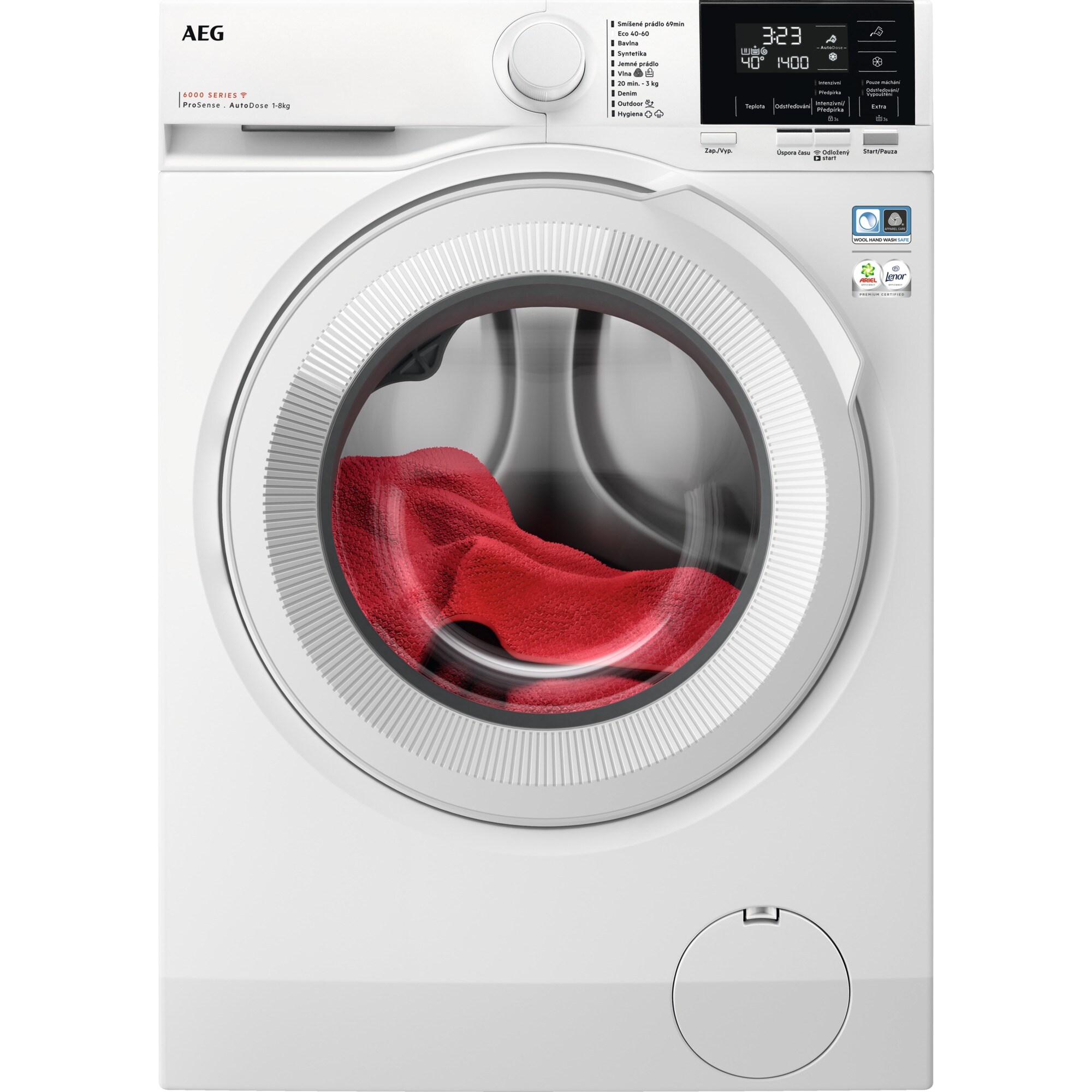 AEG 6000 ProSense™ AutoDose LFR61842QC - Pračka předem plněná - hluboká