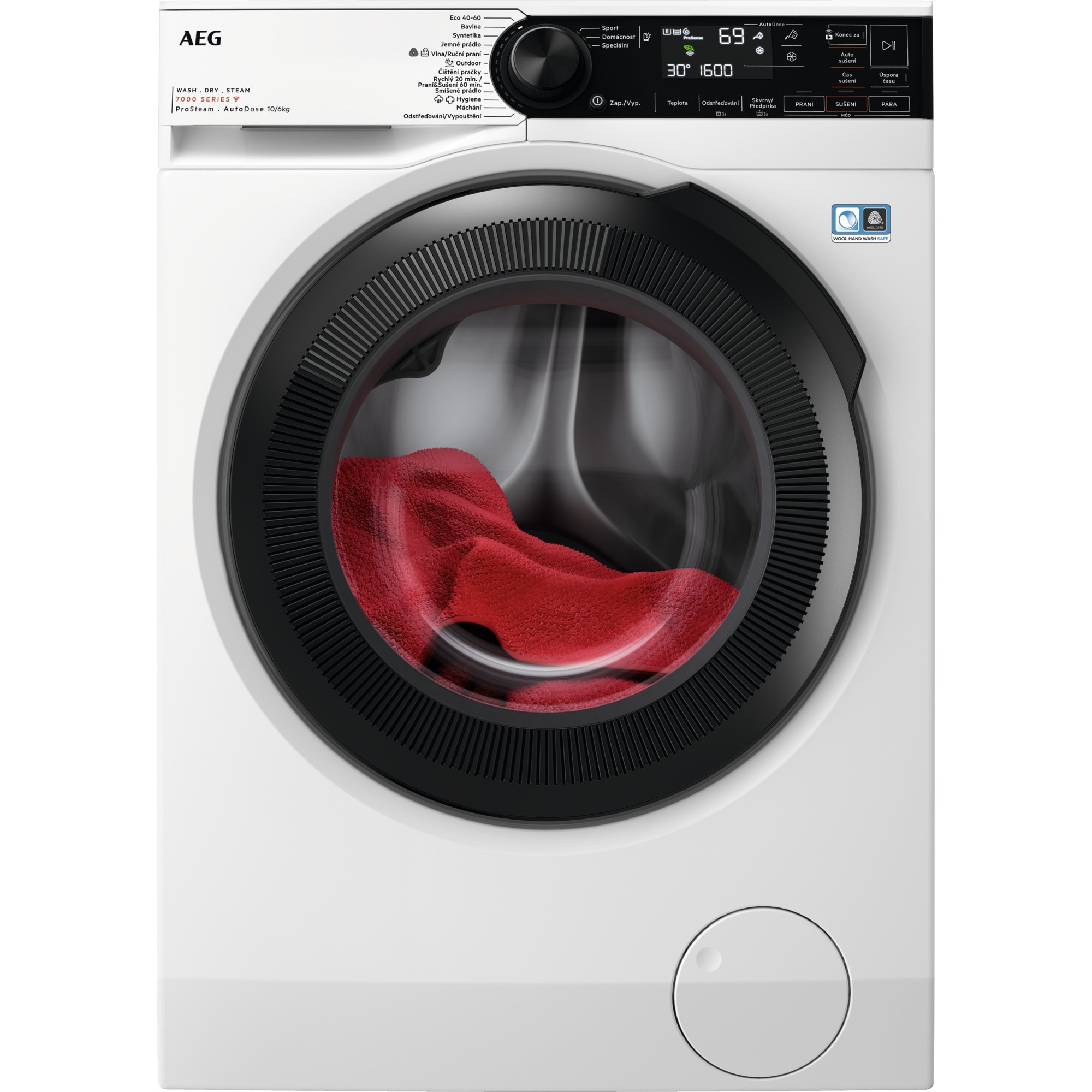 AEG 7000 ProSteam® Autodose LWR73164QC - Pračka kombinovaná se sušičkou