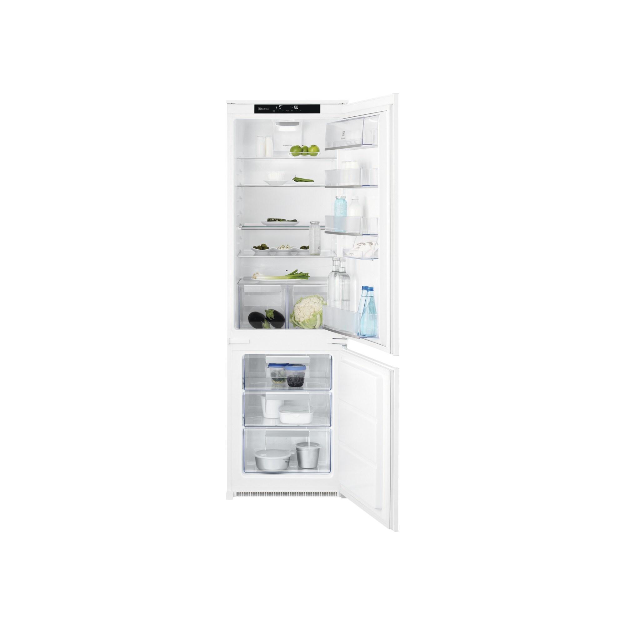 Electrolux FlexiShelf KNT4FD18S - Chladnička kombinovaná s mrazákem dole