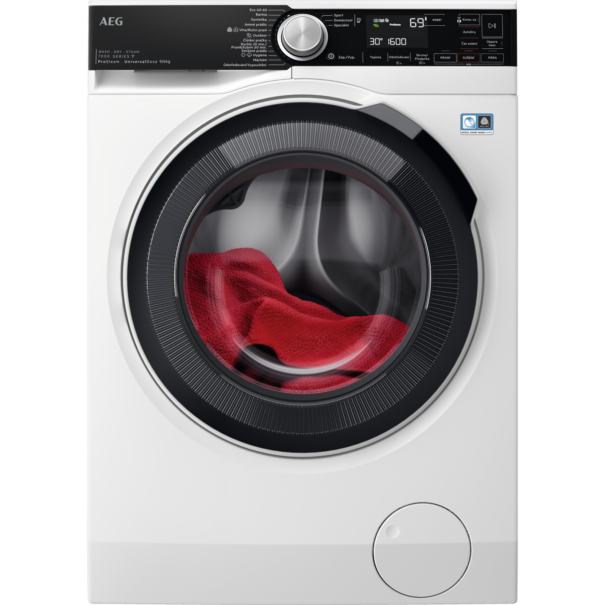 AEG 7000 ProSteam UniversalDose LWR75965OC - Pračka kombinovaná se sušičkou