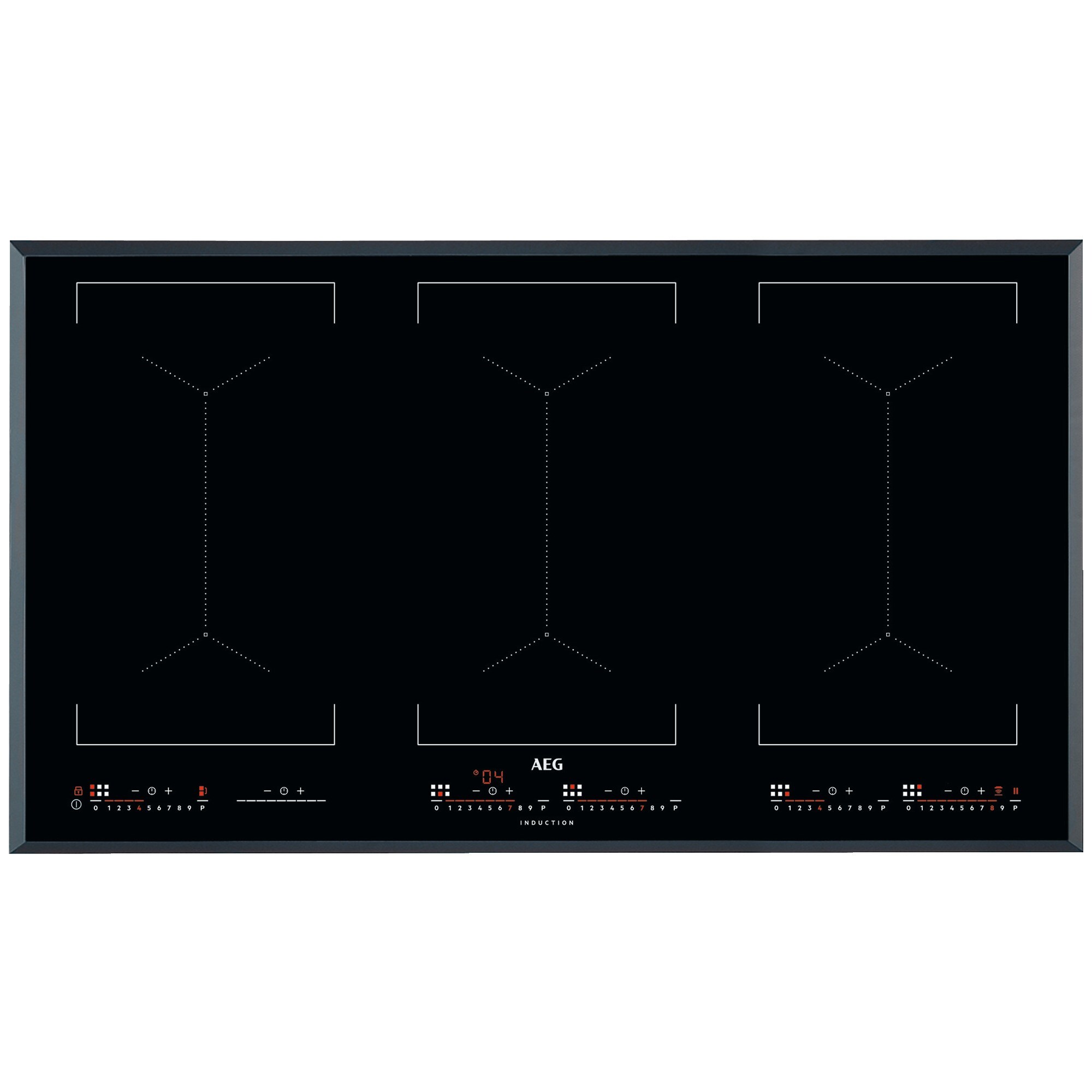 AEG Mastery TripleBridge IKE96654FB - Deska indukční