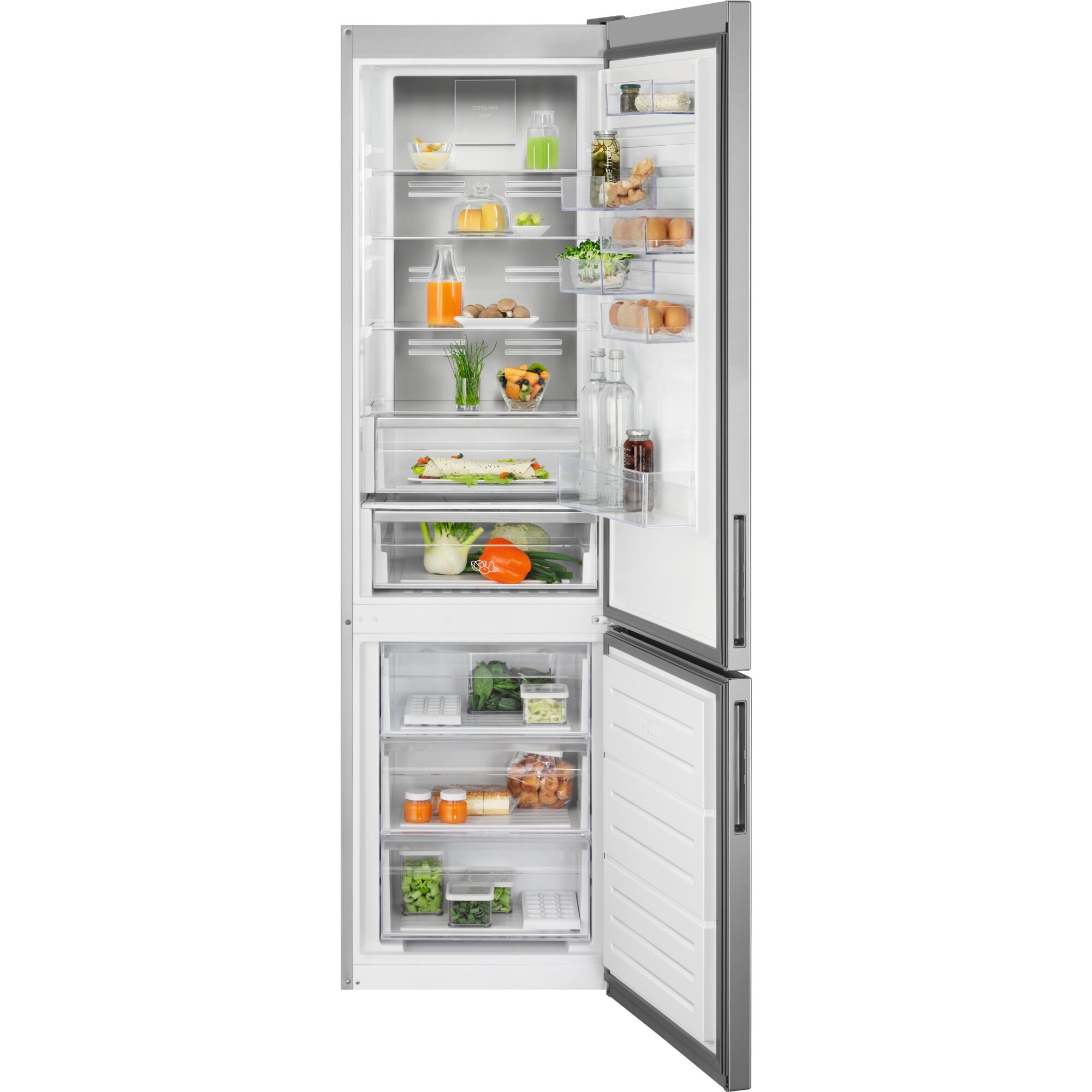 Electrolux 800 Cooling 360 LNT7ME36X3 - Chladnička kombinovaná s mrazákem dole NF